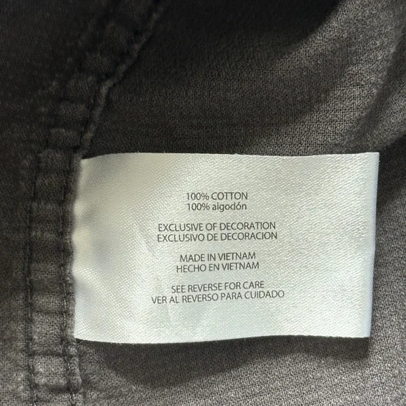 Eddie Bauer Dark Brown Shirt with Red Accent - Picture 7 of 7